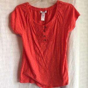 Peach or orange t Shirt